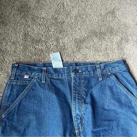 Carhartt FR Men's 36 x 34 2112 CAT2 Cargo Denim Pants - Picture 6 of 8